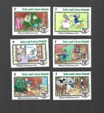 turks &amp; caicos disney mnh