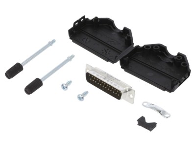 Conector D-Sub 25-Pin tată, lipire foto