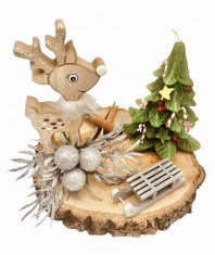 Aranjament de masa, Peisaj, Lumanare, Eventissimi, Multicolor