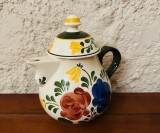 CEAINIC DIN PORTELAN VILLEROY &amp; BOCH COLECTIA &quot;BAUERNBLUME&quot;- HANDMALEREI H21,5CM