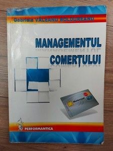 Managamentul comertului Gabriela Valeanu Boldureanu foto