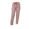 Pantaloni Dama Pijama Lycra Baki 7011, Viscoza Elastan, Confortabili, Talie Elastica
