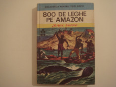 800 de leghe pe Amazon - Jules Verne Editura Ion Creanga 1974 foto