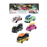 Cumpara ieftin Simba - MAJORETTE SET 5 MASINUTE DIN METAL VOLKSWAGEN 7.5CM