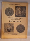 Oameni de cultura romani in arta medaliei, carte cu dedicatie din partea autorului