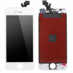 Display iPhone 5 Cu Touchscreen Si Geam Alb foto