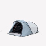 Cort Camping cu montare instantanee 2 Seconds Fresh&amp;Black 2 persoane XL, Quechua