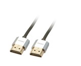 Cablu Lindy 1m High Speed HDMI CROMO &quot;LY-41671&quot; (timbru verde 0.18 lei)