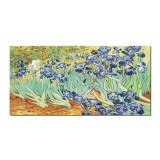 Tablou pictat manual living, dormitor - Irisi la Saint-Remy - 120x60cm ulei pe panza, repro Vincent van Gogh