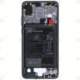 Huawei P20 (EML-L09, EML-L29) Capac mijloc + baterie albastru miezul nopții 02351VTM