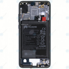 Huawei P20 (EML-L09, EML-L29) Capac mijloc + baterie albastru miezul nopții 02351VTM