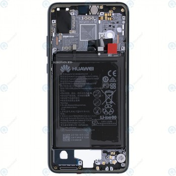 Huawei P20 (EML-L09, EML-L29) Capac mijloc + baterie albastru miezul nopții 02351VTM foto