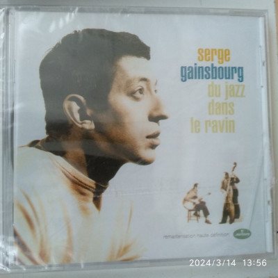 -Y- CD ORIGINAL SERGE GAINSBOURG - De JAZZ DANS LE REVIN ( STARE M ) SIGILAT foto