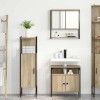 Set Mobilier Baie Stejar Sonoma Lemn Procesat