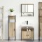Set Mobilier Baie Stejar Sonoma Lemn Procesat