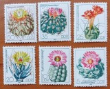 GERMANIA-DDR-1963"FLORA:FLORI cu SPINI"-SET COMPLET-6V.-MNH-NESTAMP--Scan