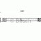 Conducta / cablu frana MERCEDES A-CLASS (W168) (1997 - 2004) BOSCH 1 987 476 118
