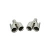Set ornament toba stanga-dreapta Crom compatibil BMW Cod: 7100417 Automotive TrustedCars, Oem