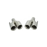 Set ornament toba stanga-dreapta Crom compatibil BMW Cod: 7100417 Automotive TrustedCars, Oem