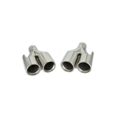 Set ornament toba stanga-dreapta Crom compatibil BMW Cod: 7100417 Automotive TrustedCars foto