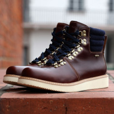 LICHIDARE STOC! Ghete TIMBERLAND Abington Premium originale piele + woolrich 41 foto