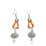 Cercei din pluta Orange Tree