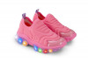 Pantofi Sport LED Bibi Roller Celebration 2.0 Sugar 25 EU, Roz, BIBI Shoes