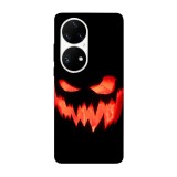 Husa compatibila cu Huawei Nova Y70 model Halloween pumpkin, Silicon, TPU, Viceversa, Transparent, Carcasa