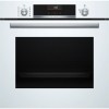 Cuptor incorporabil Bosch HBG536EW3, 71 L, Optiune aburi, Clasa A+, Alb