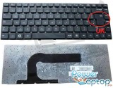 Tastatura Samsung SF411 layout UK fara rama enter mare, X330 layout UK fara rama enter mare