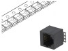 Soclu RJ12 6P6C SMT Verticale Cat 5, ENCITECH