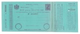 1908 Romania - Cec postal BUN pentru SAPTE LEI, varietate intreg, marca fixa