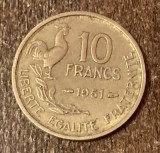 C50 - Moneda foarte veche - Franta - 10 franci - 1951
