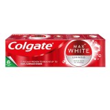 Pastă de dinți Colgate Max White Luminous cu fluor, aromă de mentă, 75 ml