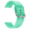 Curea din silicon compatibila cu Cookoo Smart Watch, Telescoape QR, 22mm, Seafoam Green, Very Dream