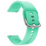 Curea din silicon compatibila cu LG G Watch Urbane W150, Telescoape QR, 22mm, Seafoam Green, Very Dream