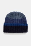 United Colors of Benetton caciula de lana de lana, din tricot gros, 123MKA00Q
