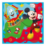 Servetele petrecere mickey rock the house 33x33 cm - marimea 158 cm