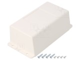 Carcasă Universală ABS Albă 69x133x45 mm