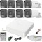 Sistem supraveghere Hikvision 8 camere color vue 2MP Dual Light, microfon, IR 40m lumina alba DVR 4MP acu sense cu accesorii incluse si HDD 1TB Safety