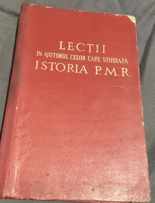 Lectii in ajutorul celor care studiaza ISTORIA PMR