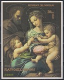 Paraguay 1984 - 500 de ani de la nașterea lui Rafael, Coliță, F. RARĂ (Vezi numerotarea !), MNH