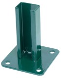 Talpa ancorare pentru stalp 60x40 mm, verde RAL6005, Strend Pro