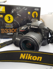 Nikon D3300+kit 18-55mm foto