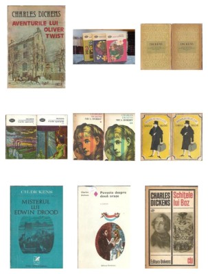 Pachet 15 carti Charles Dickens E foto