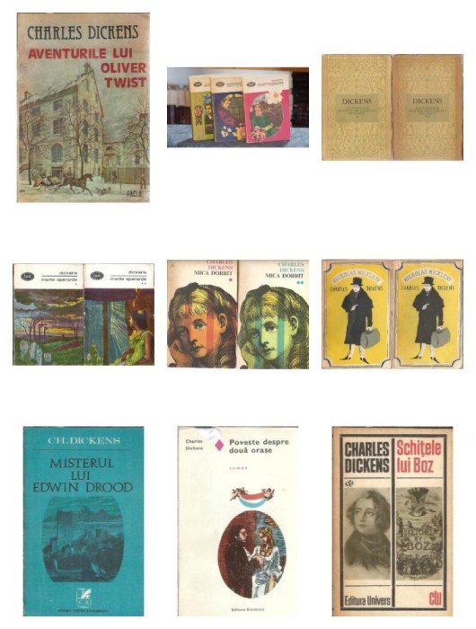 Pachet 15 carti Charles Dickens E