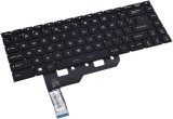 Tastura Laptop, MSI, Prestige 14 MS-14C1, MS-14C2, MS-14C4, MS-14C5, MS-14C5, iluminata, RGB, 40 pini, layout US
