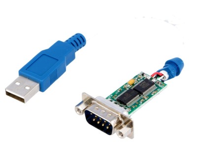 Modul cu cablu RS232 și USB foto
