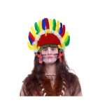 Palarie petrecere Indian Apache , multicolor