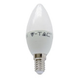 Bec LED E14 6W 2700K alb cald V-TAC, Vtac